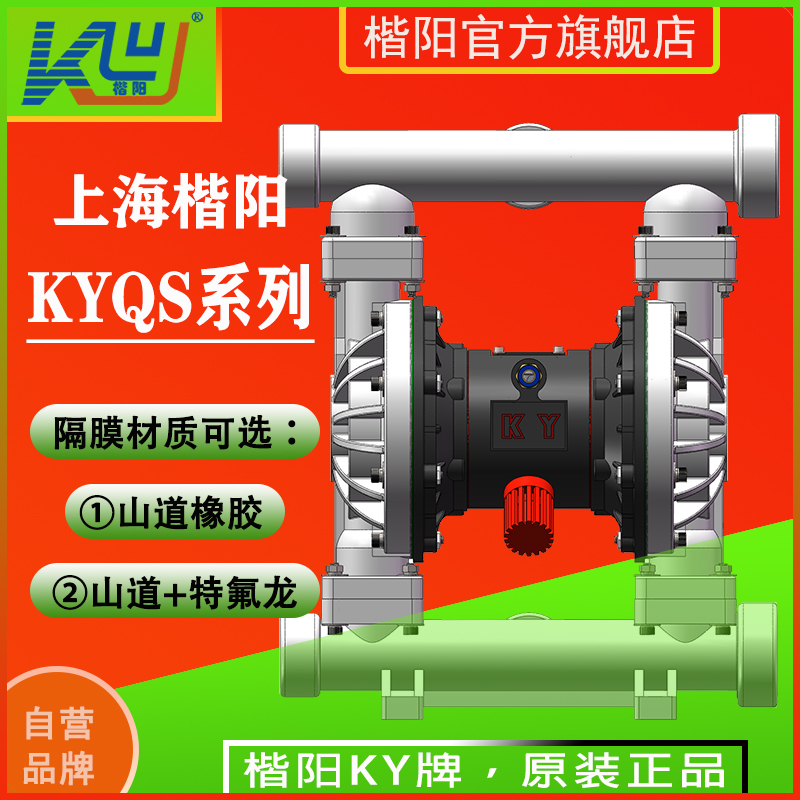 KYQS50LS塑料PP氣動(dòng)隔膜泵4