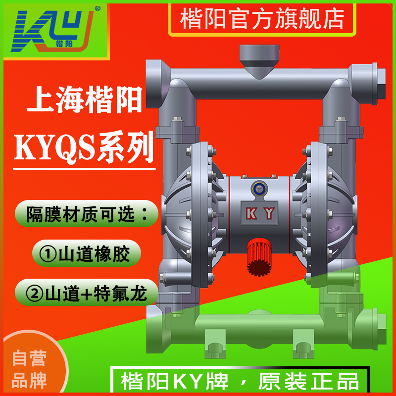 KYQS50LL鋁合金氣動隔膜泵3