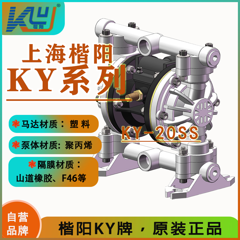 KY-20SS塑料氣動(dòng)隔膜泵3