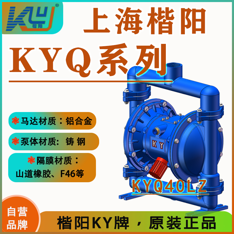 KYQ40LZ鑄鋼氣動隔膜泵2