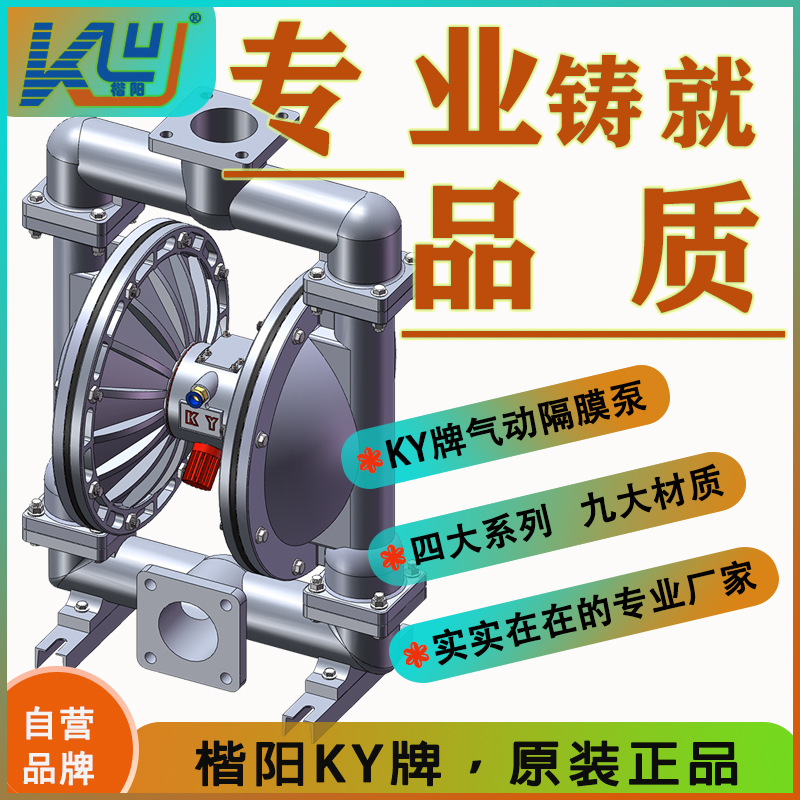 KYQ80LL鋁合金氣動隔膜泵4